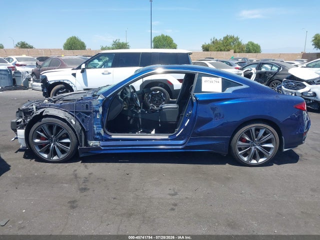 JN1FV7EK0JM530111 Infiniti Q60 3.0t Red Sport 400