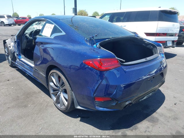 JN1FV7EK0JM530111 Infiniti Q60 3.0t Red Sport 400