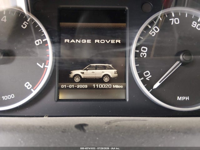 2011 Land Rover Range Rover Sport Hse მანქანა იყიდება აუქციონზე, vin: SALSK2D48BA716341, აუქციონის ნომერი: 45741833