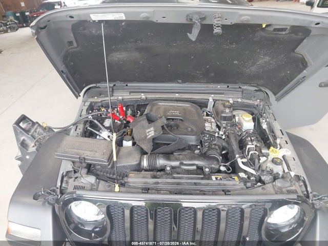 45741871 :رقم المزاد ، 1C4HJXDN5MW859215 vin ، 2021 Jeep Wrangler Unlimited Willys Sport 4x4 مزاد بيع