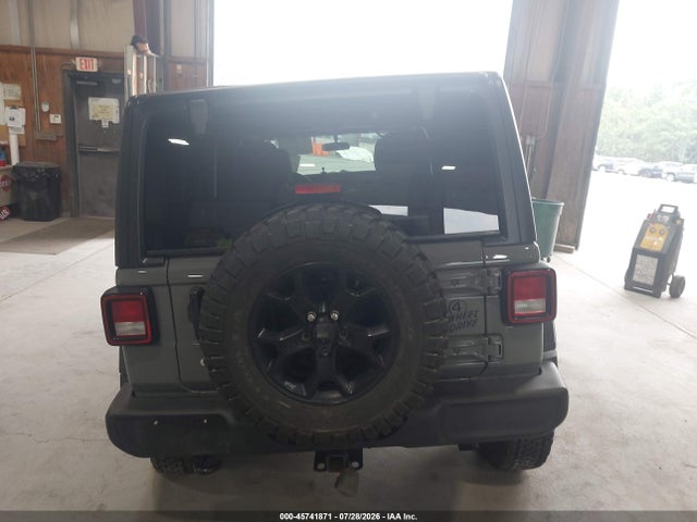 45741871 :رقم المزاد ، 1C4HJXDN5MW859215 vin ، 2021 Jeep Wrangler Unlimited Willys Sport 4x4 مزاد بيع