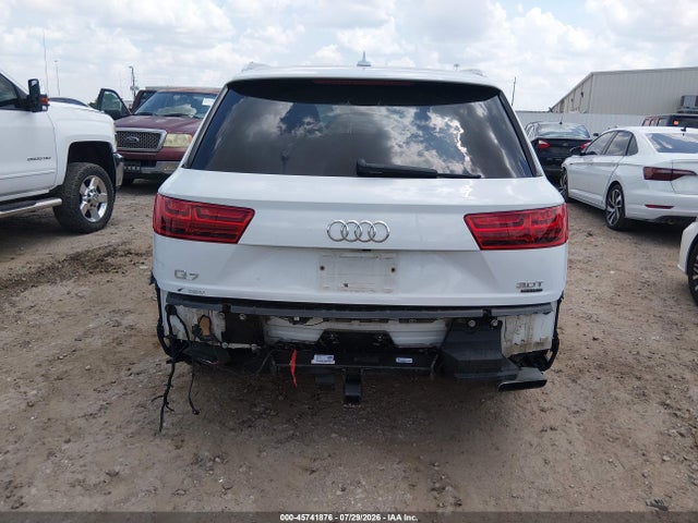 2018 Audi Q7 3.0t Premium მანქანა იყიდება აუქციონზე, vin: WA1LAAF74JD046696, აუქციონის ნომერი: 45741876