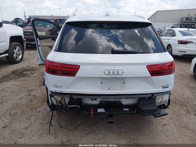 2018 Audi Q7 3.0t Premium მანქანა იყიდება აუქციონზე, vin: WA1LAAF74JD046696, აუქციონის ნომერი: 45741876