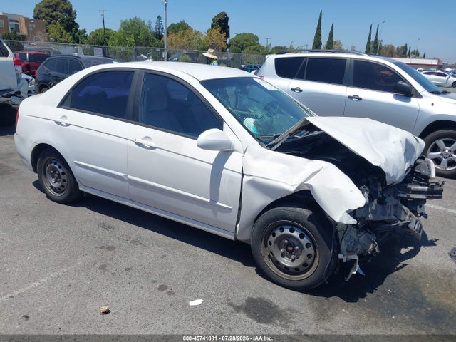 2005 Kia Spectra Ex/lx/sx მანქანა იყიდება აუქციონზე, vin: KNAFE122755123818, აუქციონის ნომერი: 45741881