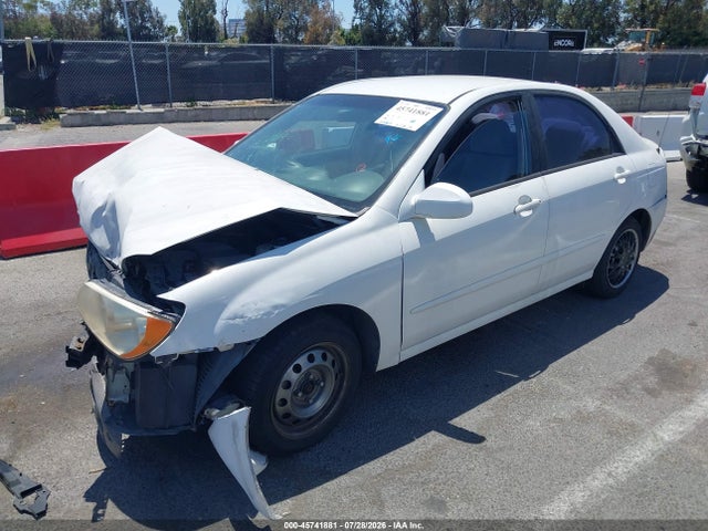 2005 Kia Spectra Ex/lx/sx მანქანა იყიდება აუქციონზე, vin: KNAFE122755123818, აუქციონის ნომერი: 45741881