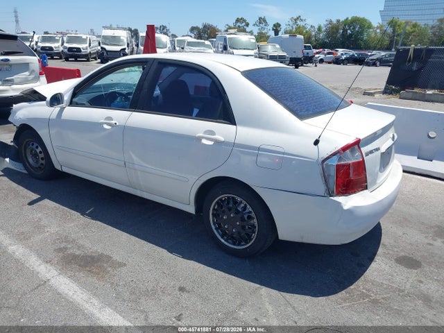 2005 Kia Spectra Ex/lx/sx მანქანა იყიდება აუქციონზე, vin: KNAFE122755123818, აუქციონის ნომერი: 45741881