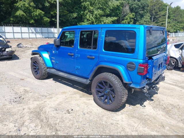 45742031 :رقم المزاد ، 1C4HJXEG5NW247923 vin ، 2022 Jeep Wrangler Unlimited Sahara 4x4 مزاد بيع