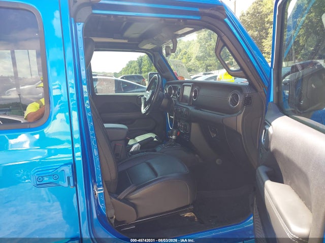 45742031 :رقم المزاد ، 1C4HJXEG5NW247923 vin ، 2022 Jeep Wrangler Unlimited Sahara 4x4 مزاد بيع