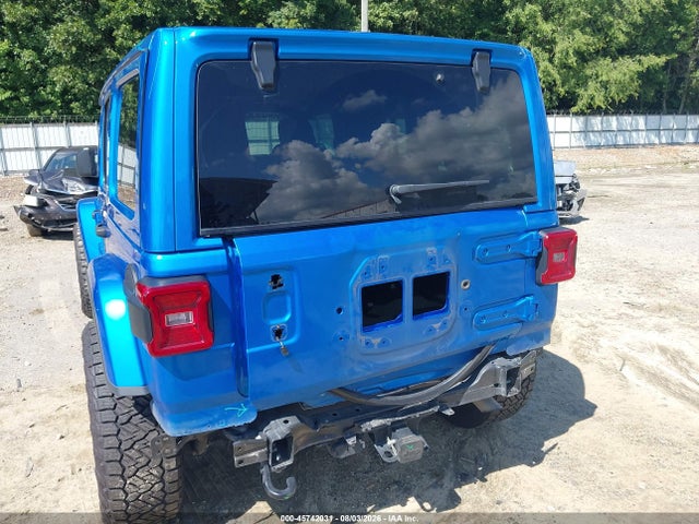 45742031 :رقم المزاد ، 1C4HJXEG5NW247923 vin ، 2022 Jeep Wrangler Unlimited Sahara 4x4 مزاد بيع