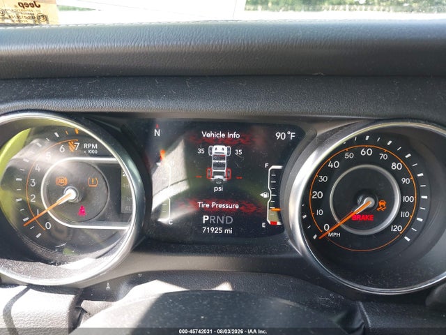 45742031 :رقم المزاد ، 1C4HJXEG5NW247923 vin ، 2022 Jeep Wrangler Unlimited Sahara 4x4 مزاد بيع