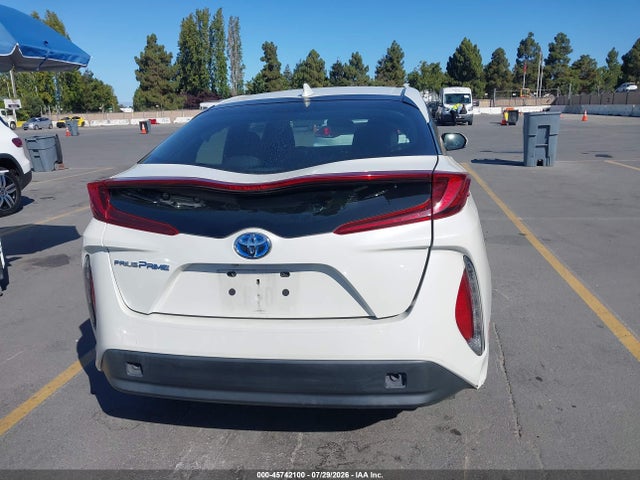 45742100 :رقم المزاد ، JTDKARFP6J3076708 vin ، 2018 Toyota Prius Prime Plus مزاد بيع