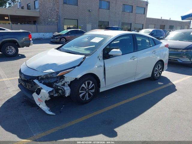 45742100 :رقم المزاد ، JTDKARFP6J3076708 vin ، 2018 Toyota Prius Prime Plus مزاد بيع