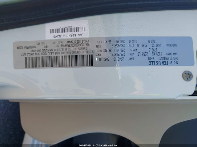 Dodge Grand Caravan Se 2019 2C4RDGBG6KR500400 Image 9