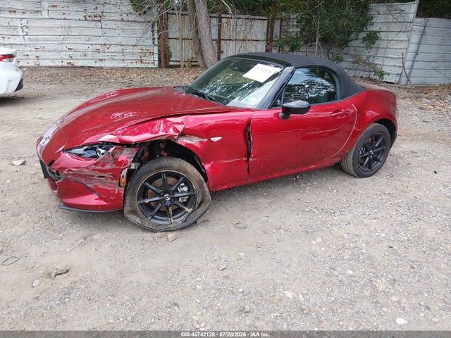 45742128 :رقم المزاد ، JM1NDAB77S0651669 vin ، 2025 Mazda Mx-5 Miata Sport مزاد بيع