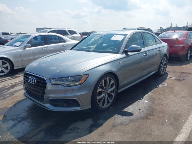 45742142 :رقم المزاد ، WAUHGBFC6EN014732 vin ، 2014 Audi A6 3.0t Premium Plus مزاد بيع