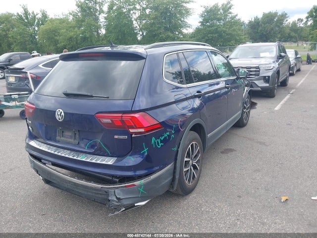 45742144 :رقم المزاد ، 3VV2B7AX6MM021656 vin ، 2021 Volkswagen Tiguan 2.0t Se/2.0t Se R-line Black/2.0t Sel مزاد بيع