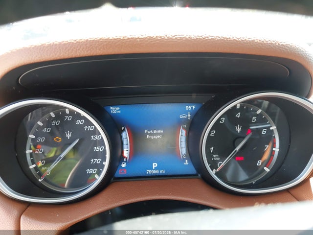 Продажа на аукционе авто 2018 Maserati Levante, vin: ZN661XUA1JX293644, номер лота: 45742160