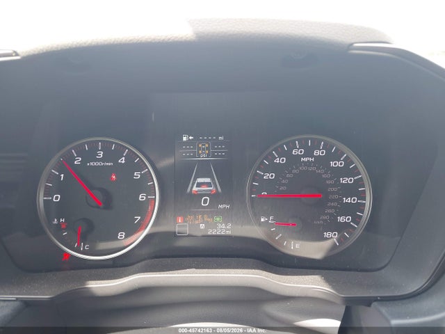 Продаж на аукціоні авто 2025 Subaru Wrx Limited, vin: JF1VBAN65S9808822, номер лоту: 45742163