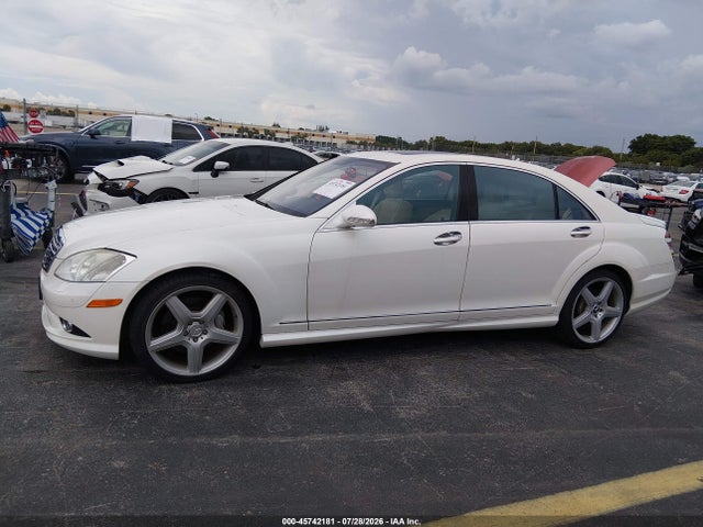 2009 Mercedes-benz S 550 4matic მანქანა იყიდება აუქციონზე, vin: WDDNG86X19A276494, აუქციონის ნომერი: 45742181