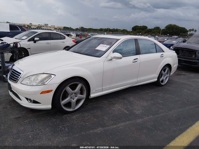 2009 Mercedes-benz S 550 4matic მანქანა იყიდება აუქციონზე, vin: WDDNG86X19A276494, აუქციონის ნომერი: 45742181