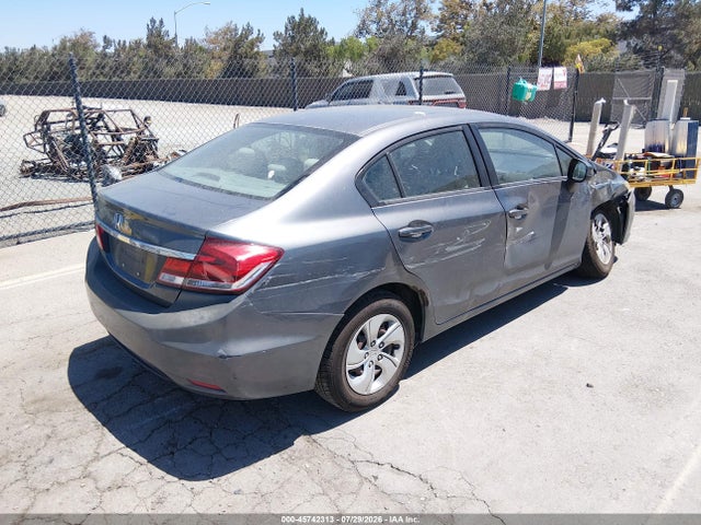Продажа на аукционе авто 2013 Honda Civic Lx, vin: 19XFB2F52DE094091, номер лота: 45742313