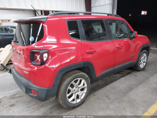 Auction sale of the 2017 Jeep Renegade Latitude, vin: ZACCJABB2HPE62497, lot number: 45742330