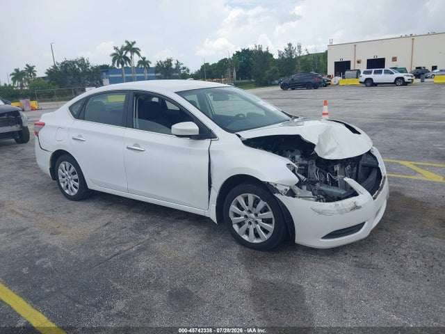 45742338 :رقم المزاد ، 3N1AB7AP9FY382548 vin ، 2015 Nissan Sentra Sv مزاد بيع