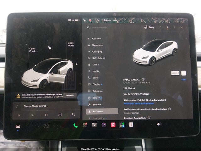 Tesla MODEL 3 2020 5YJ3E1EAXLF792685 Image 7