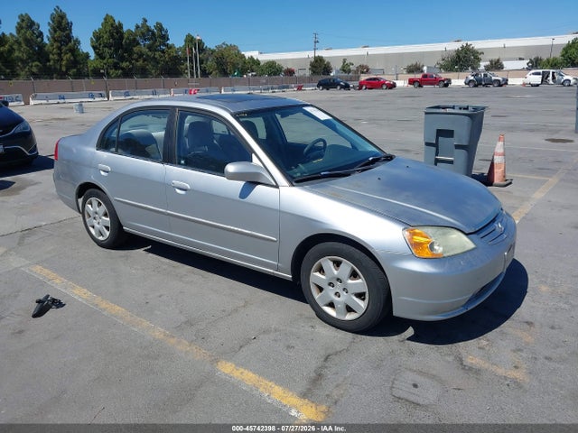 2001 Honda Civic Ex მანქანა იყიდება აუქციონზე, vin: 2HGES26721H598607, აუქციონის ნომერი: 45742398