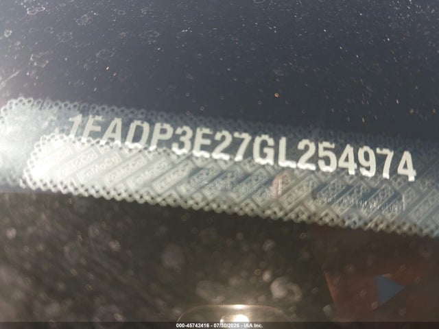 Ford FOCUS S 2016 1FADP3E27GL254974 Image 9