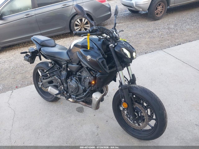 45742498 :رقم المزاد ، JYARM32E4NA004197 vin ، 2022 Yamaha Mt07 مزاد بيع