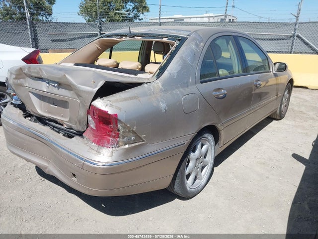 45742499 :رقم المزاد ، WDBRF64J21F072990 vin ، 2001 Mercedes-benz C 320 مزاد بيع