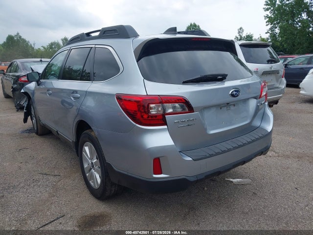 Продажа на аукционе авто 2017 Subaru Outback 2.5i Premium, vin: 4S4BSACC6H3416493, номер лота: 45742501