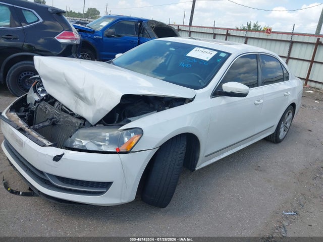 Auction sale of the 2013 Volkswagen Passat 2.5l Sel, vin: 1VWCH7A33DC021529, lot number: 45742534