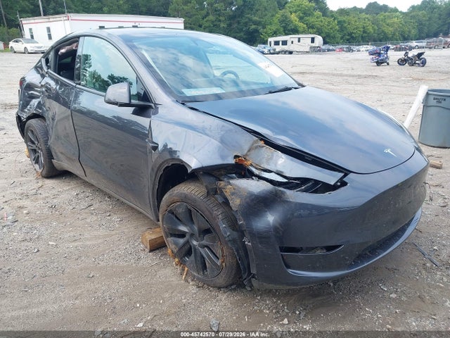 45742570 :رقم المزاد ، 7SAYGDED8SA355875 vin ، 2025 Tesla Model Y Long Range Dual Motor Rear-wheel Drive مزاد بيع