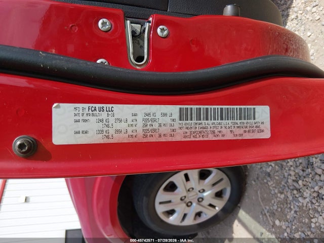 Aukcja sprzedaży 2017 Dodge Journey Se, vin: 3C4PDCAB7HT517296, numer aukcji: 45742571