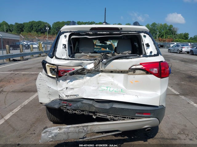 45742582 :رقم المزاد ، 1GKKNLLA3JZ154655 vin ، 2018 Gmc Acadia Sle-2 مزاد بيع