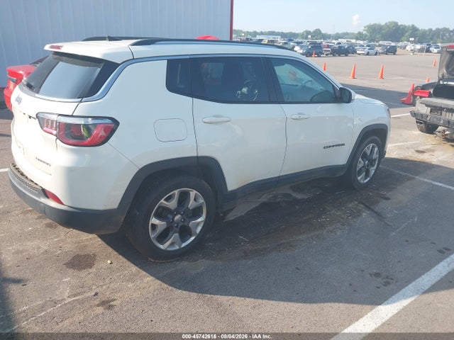 2019 Jeep Compass Limited Fwd მანქანა იყიდება აუქციონზე, vin: 3C4NJCCB1KT662449, აუქციონის ნომერი: 45742616