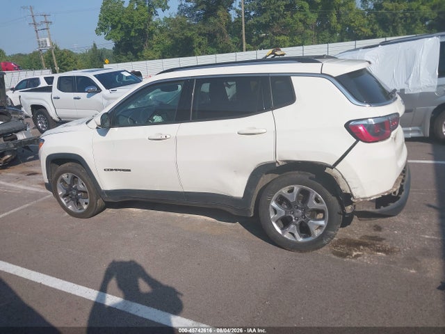 2019 Jeep Compass Limited Fwd მანქანა იყიდება აუქციონზე, vin: 3C4NJCCB1KT662449, აუქციონის ნომერი: 45742616