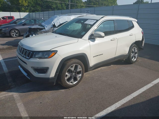 2019 Jeep Compass Limited Fwd მანქანა იყიდება აუქციონზე, vin: 3C4NJCCB1KT662449, აუქციონის ნომერი: 45742616