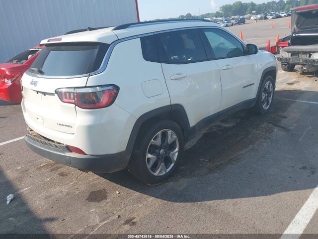 2019 Jeep Compass Limited Fwd მანქანა იყიდება აუქციონზე, vin: 3C4NJCCB1KT662449, აუქციონის ნომერი: 45742616