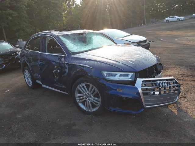 2018 Audi Q5 2.0t Premium/2.0t Tech Premium მანქანა იყიდება აუქციონზე, vin: WA1BNAFY2J2049858, აუქციონის ნომერი: 45742622
