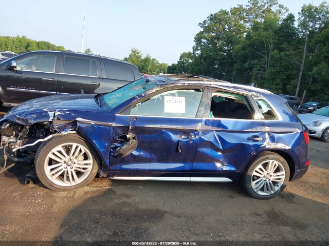 2018 Audi Q5 2.0t Premium/2.0t Tech Premium მანქანა იყიდება აუქციონზე, vin: WA1BNAFY2J2049858, აუქციონის ნომერი: 45742622