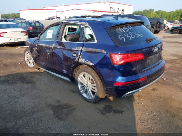 2018 Audi Q5 2.0t Premium/2.0t Tech Premium მანქანა იყიდება აუქციონზე, vin: WA1BNAFY2J2049858, აუქციონის ნომერი: 45742622