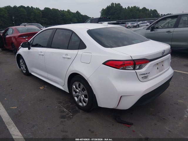45742625 :رقم المزاد ، 5YFB4MDE8SP327426 vin ، 2025 Toyota Corolla Le مزاد بيع