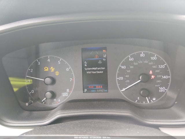 45742625 :رقم المزاد ، 5YFB4MDE8SP327426 vin ، 2025 Toyota Corolla Le مزاد بيع