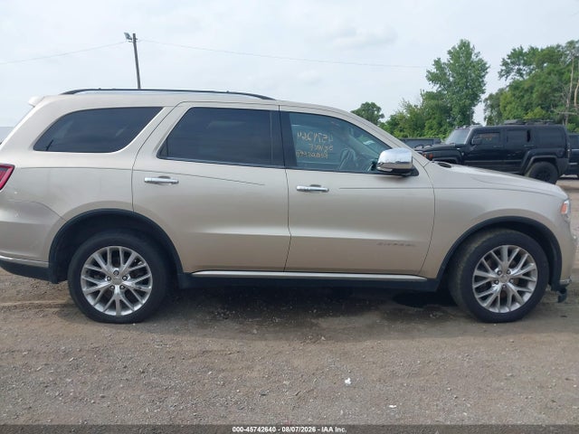 45742640 :رقم المزاد ، 1C4RDJEG2EC318716 vin ، 2014 Dodge Durango Citadel مزاد بيع