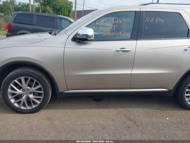 45742640 :رقم المزاد ، 1C4RDJEG2EC318716 vin ، 2014 Dodge Durango Citadel مزاد بيع