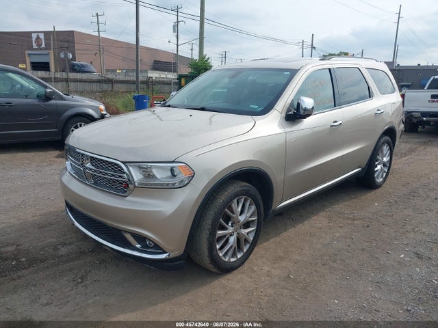45742640 :رقم المزاد ، 1C4RDJEG2EC318716 vin ، 2014 Dodge Durango Citadel مزاد بيع