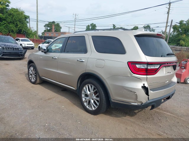 45742640 :رقم المزاد ، 1C4RDJEG2EC318716 vin ، 2014 Dodge Durango Citadel مزاد بيع